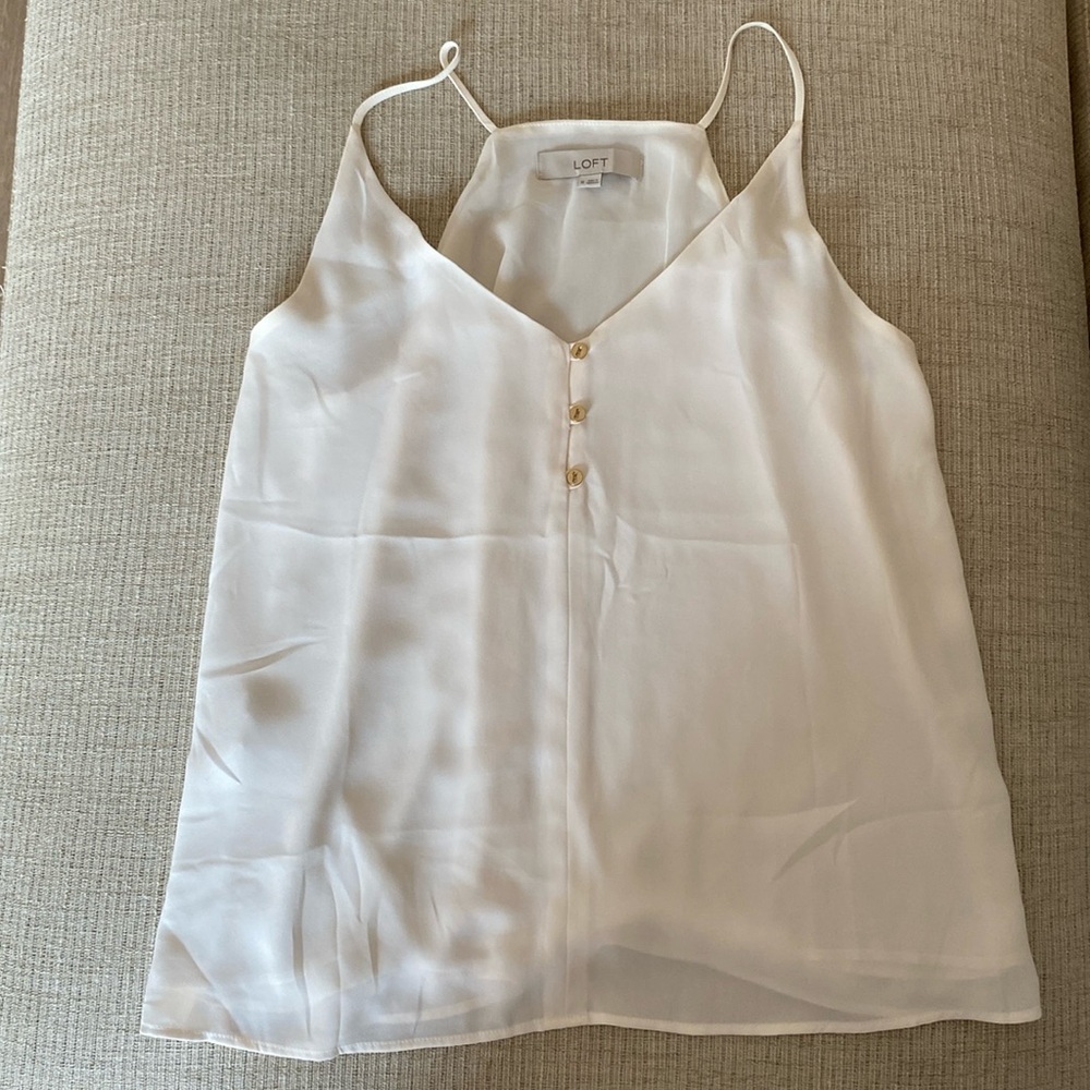 Cream colored camisole